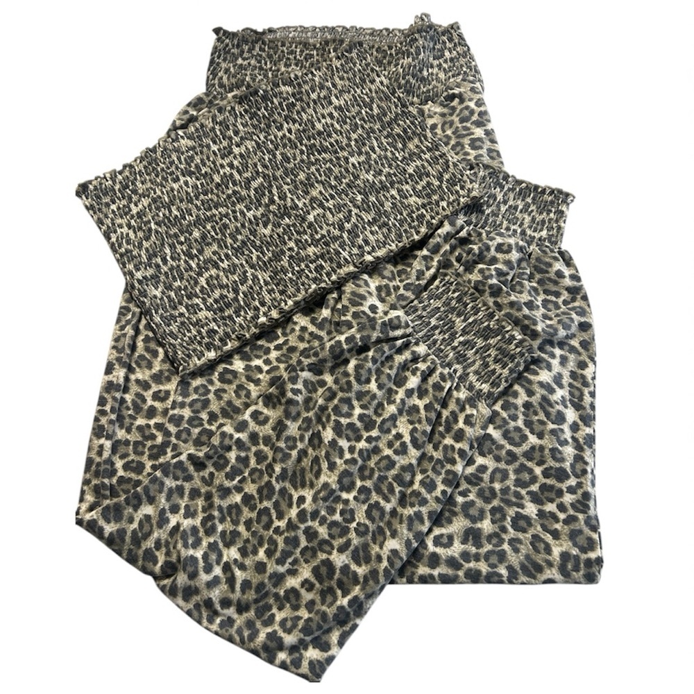 Zenana Outfitters Animal Print 2 pc Matching Set, XL, NWOT - Picture 5 of 5